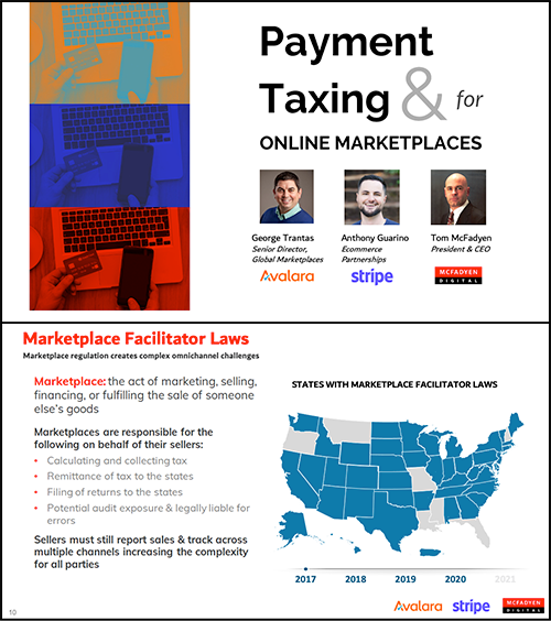 Payment & Taxing for Online Marketplaces