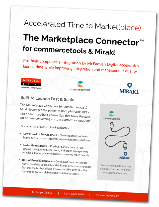 The Marketplace Connector for commercetools and Mirakl
